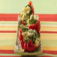 Couscous-Stuffed Red Bell Peppers_image