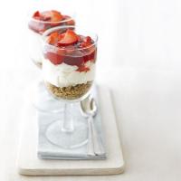 Strawberry cheesecakes image