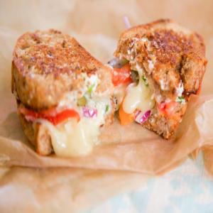 Grilled Cheese with Everything Bagel Seasoning_image