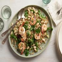 Shrimp, Watercress and Farro Salad image
