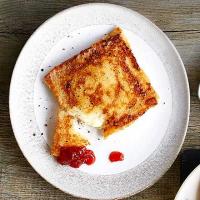 Mozzarella-stuffed French toast image
