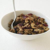 Maple-Walnut Granola with Dried Cranberries image