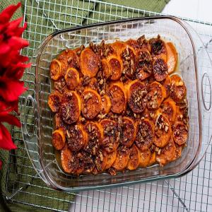 CANDIED SWEET POTATO CASSEROLE WITH PECANS by CALLMEPMC.COM_image