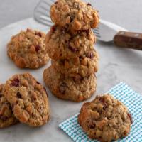 Oatmeal Cookies with Butterscotch and Cranberries image