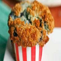 Blueberry-White Chocolate Streusel Muffins image