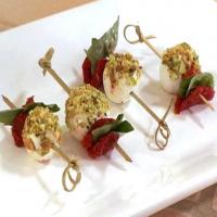 Sun-Dried Tomato and Goat Cheese Skewers image