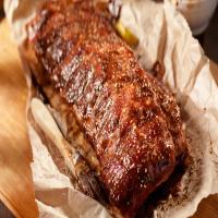 Cocoa Rubbed Ribs with Passion Fruit BBQ Sauce_image