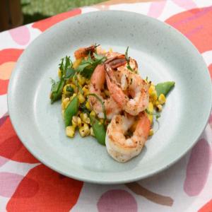 Grilled Shrimp and Summer Squash Salad_image