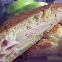 Turkey and Brie Croissant with Cranberry-Orange Aioli_image
