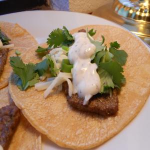 Steak Tacos with Spicy Yogurt Sauce image