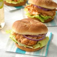 Sweet and Spicy Pineapple Chicken Sandwiches image