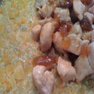 Apricot Glazed Chicken and Couscous image