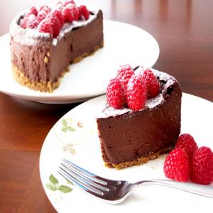 Gluten-Free, Soy-Free, Vegan Chocolate Cheesecake_image