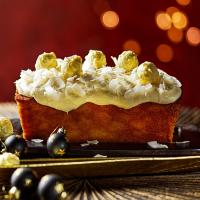 Snowy coconut loaf cake image