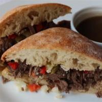 Chicago-Inspired Italian Beef Sandwich image