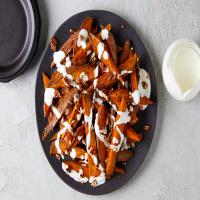 Sweet Potatoes With Sour Cream and Pecans image