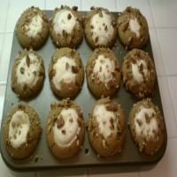 Pumpkin Muffins With Cream Cheese Center image