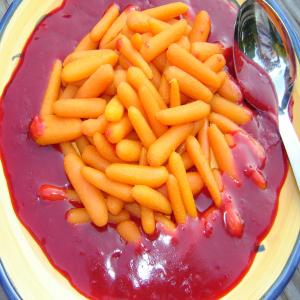 Carrots in Raspberry Chambord Sauce image