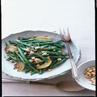 Lemon-Roasted Green Beans with Marcona Almonds image