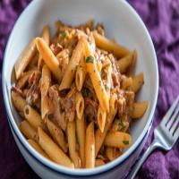 Penne Boscaiola (Woodsman-Style Pasta With Mushrooms and Bacon) Recipe_image