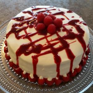 Lemon Raspberry White Chocolate Mousse Cake_image