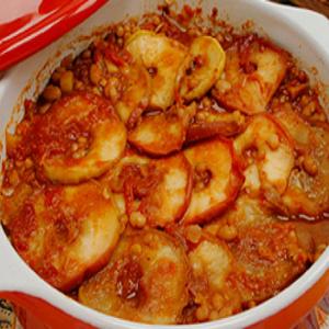 Baked Beans with Apples_image