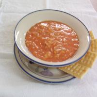 Low-Fat Salmon Bisque image