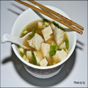Spicy Cod Fish and Tofu Soup/Sauce by Sy_image