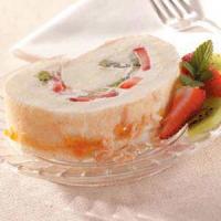 Fruity Coconut Cake Roll_image