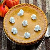 Thanksgiving Pumpkin Pie (Uses Fresh Pumpkin) image
