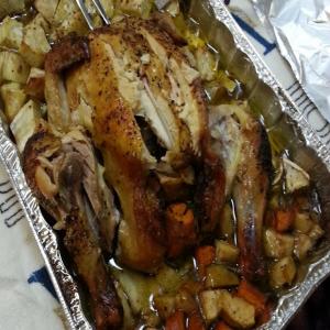 Roasted Chicken with Vegetable Stuffing_image