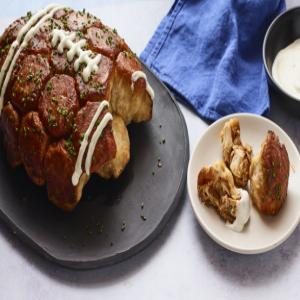 Football Buffalo Chicken Monkey Bread Recipe - Genius Kitchen_image