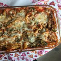 Baked Penne With Broccoli and Three Cheeses_image