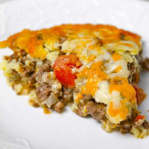 Cheeseburger Pie with Bisquick_image