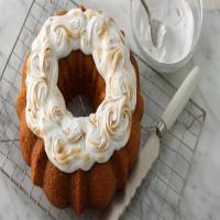 Sweet Potato Bundt Cake with Toasted Marshmallow Topper_image