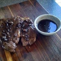 Porterhouse Steak with Merlot Balsamic Reduction_image