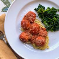 Ricotta Meatless Meatballs with Sauce image