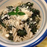 Spinach Cheese Pasta_image