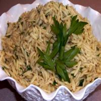 Orzo with Brown Butter and Parsley image