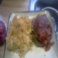 Meatloaf Stuffed Peppers image