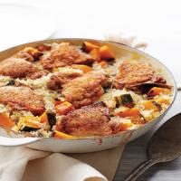 Chicken and Rice with Kabocha Squash image