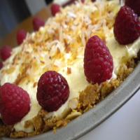 Coconut Raspberry Cream Pie_image