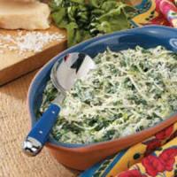Quick Creamed Spinach_image