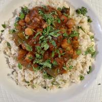 Vegetarian Chickpea Curry with Turnips_image