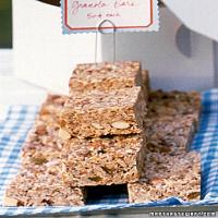 Peanut-Butter and Marshmallow Granola Bars image
