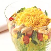 Garden Vegetable Salad with Chicken image