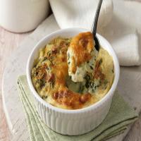Classic French Spinach au Gratin_image