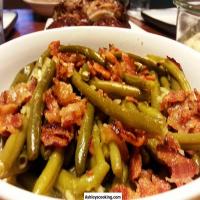 Peppered Bacon Green Beans image