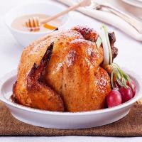 Roast Chicken with Honey-Lemon Glaze image