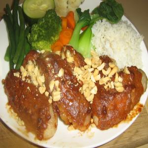 Spicy Peanut Chicken Wings_image
